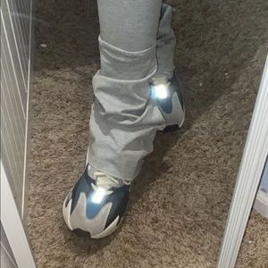 handmade custom stacked pants